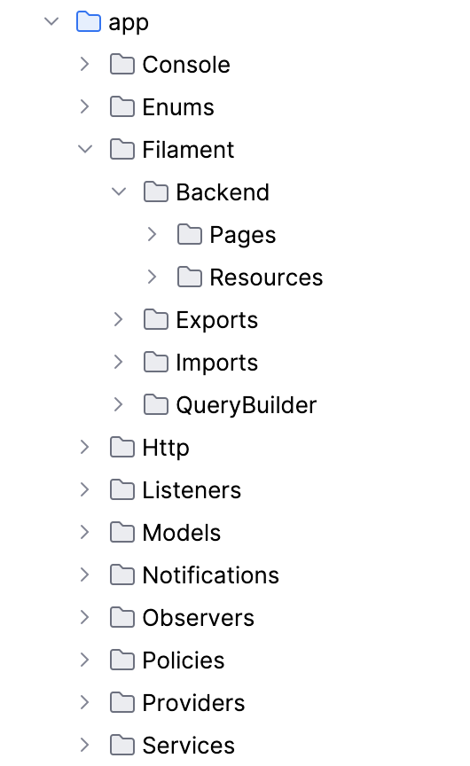 Project structure example