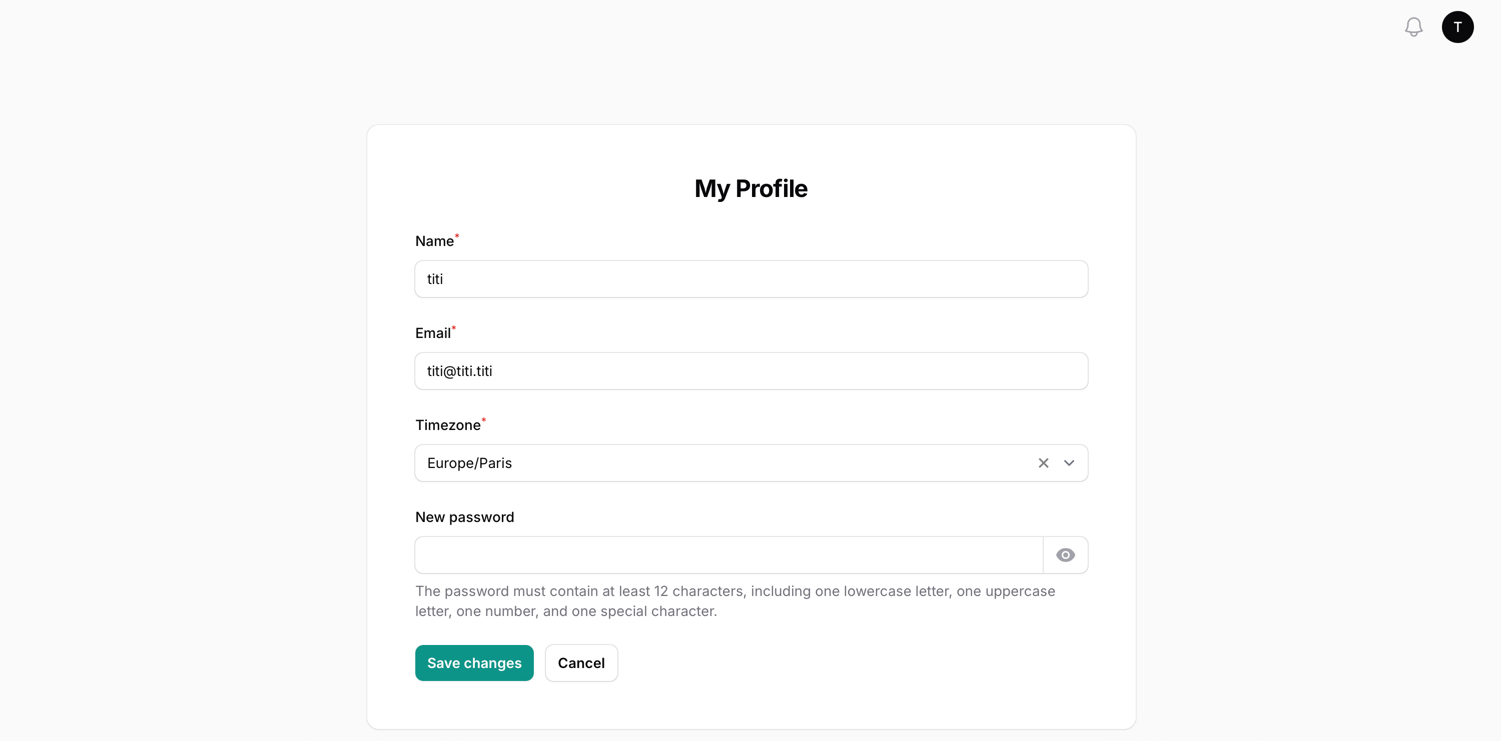 User Profile Management in Laravel Filament Backend